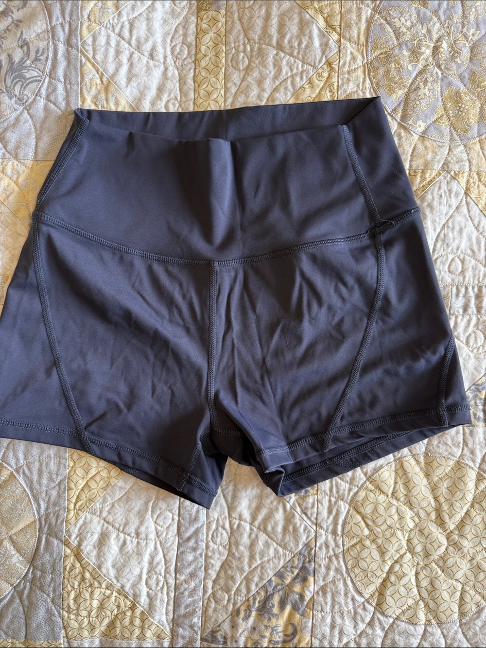 Born Primitive High-Rise Navy Blue Bike Shorts